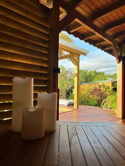 Bungalow Avec Jacuzzi Privatif Villa Sainte-Rose Kültér fotó
