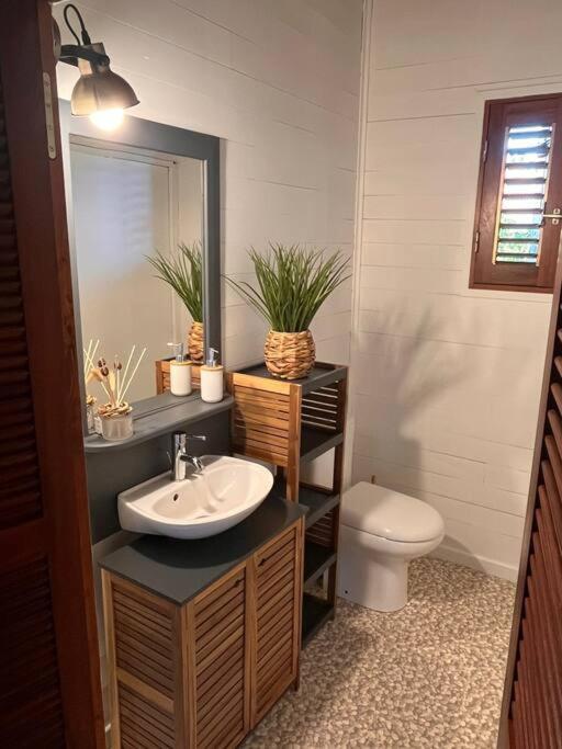 Bungalow Avec Jacuzzi Privatif Villa Sainte-Rose Kültér fotó